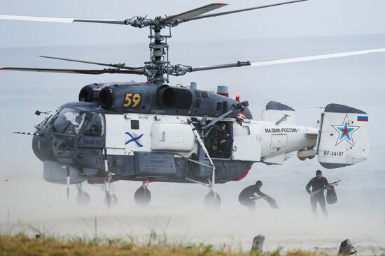 Russia Naval Landing Drill