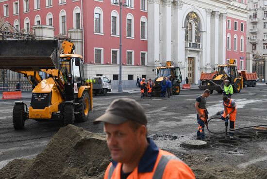 Russia Road Resurfacing