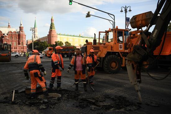 Russia Road Resurfacing