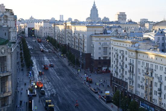 Russia Road Resurfacing
