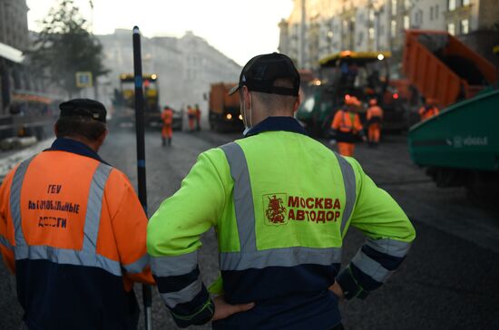 Russia Road Resurfacing