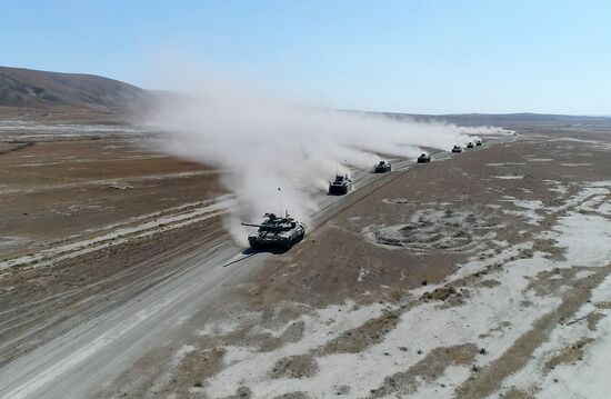 Azerbaijan Turkey Military Drills