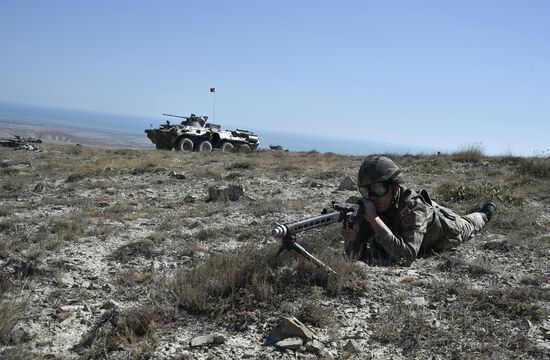 Azerbaijan Turkey Military Drills