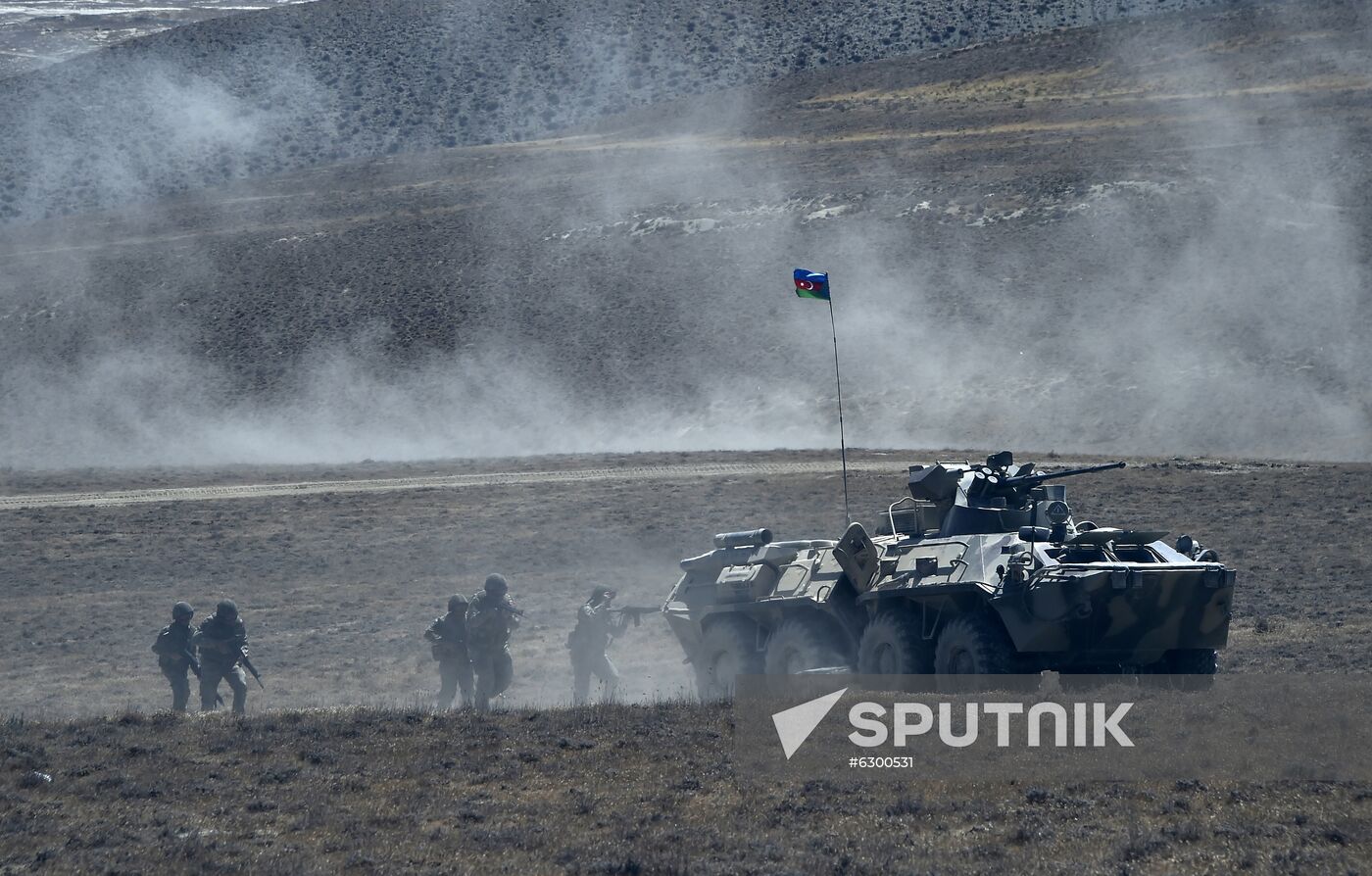 Azerbaijan Turkey Military Drills