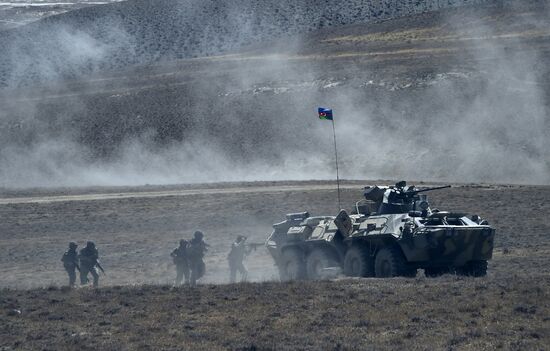 Azerbaijan Turkey Military Drills