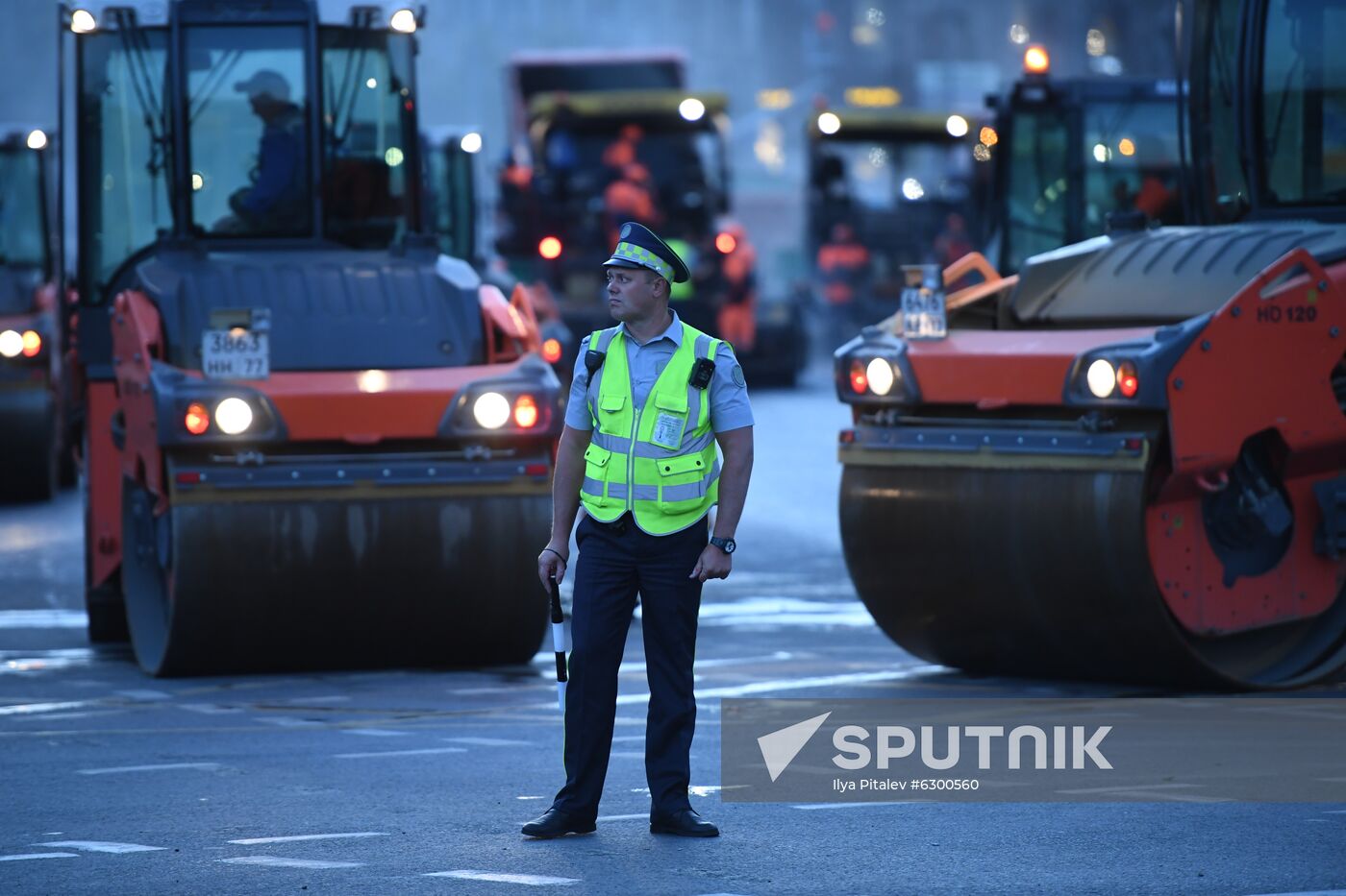 Russia Road Resurfacing