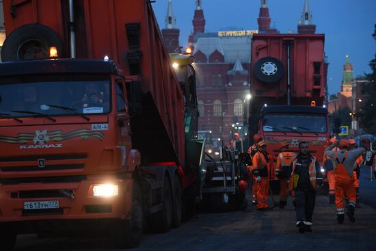 Russia Road Resurfacing