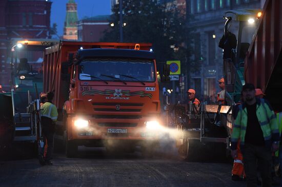Russia Road Resurfacing
