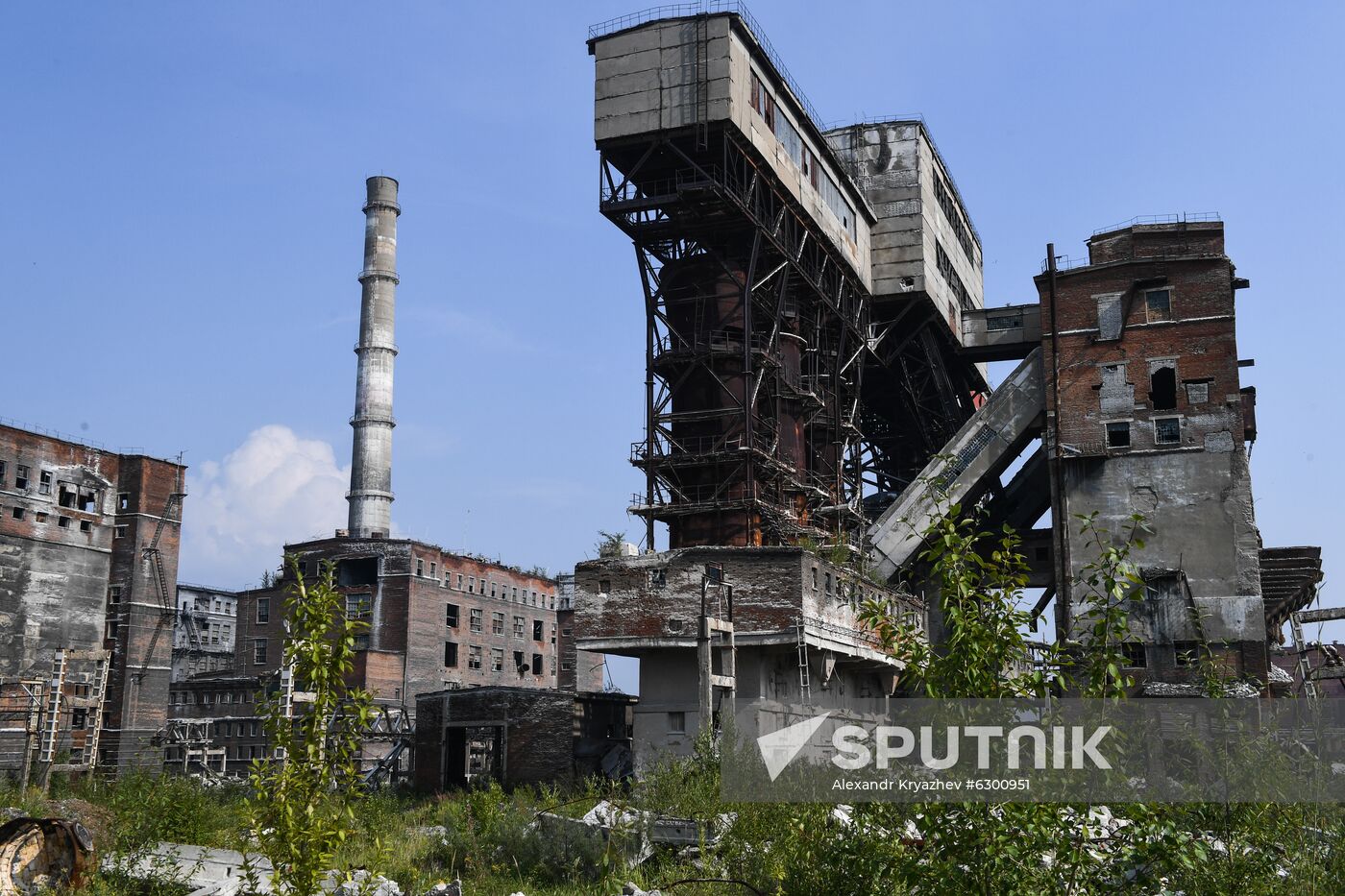 Russia Abandoned Chemical Plant