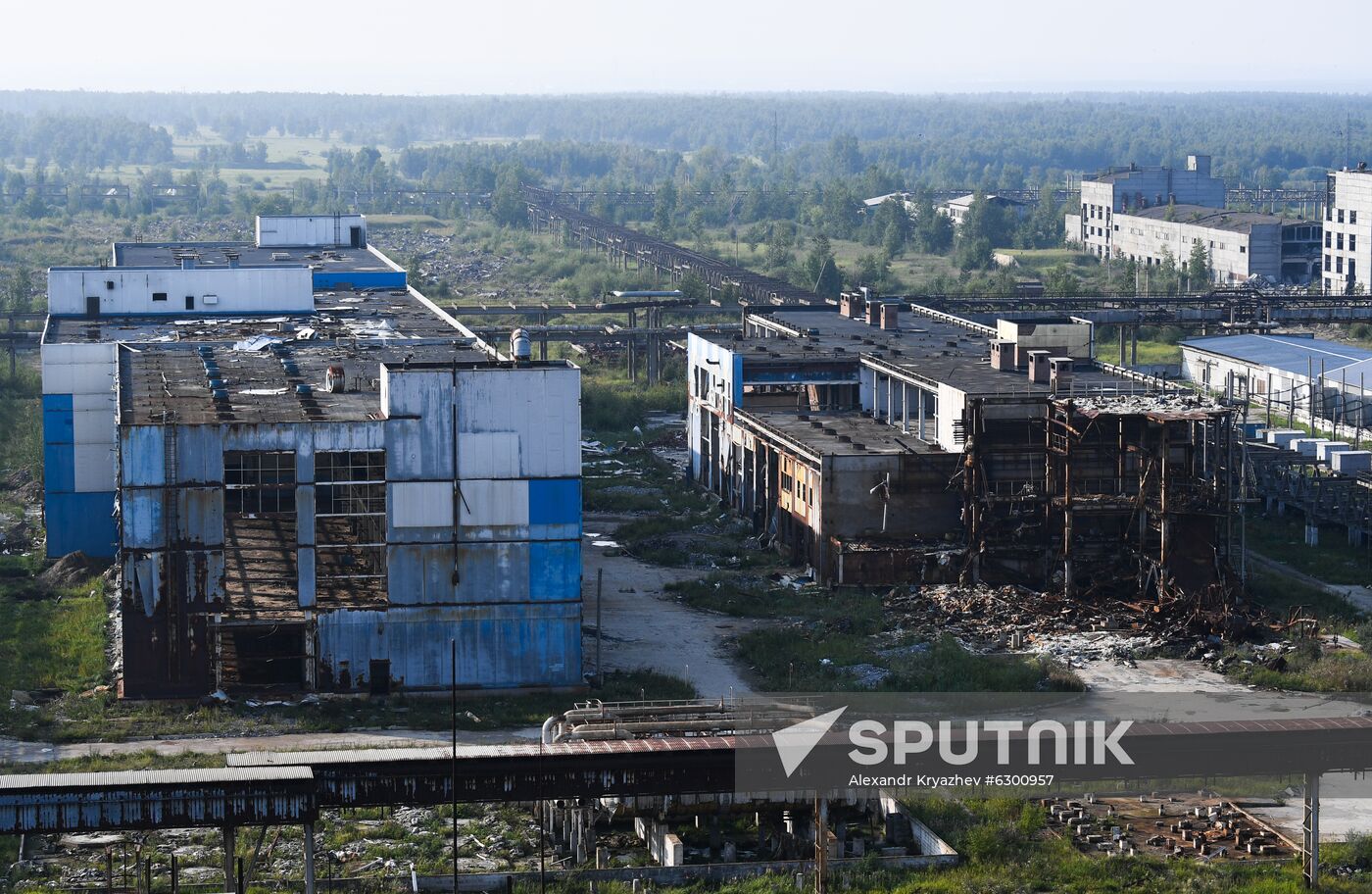 Russia Abandoned Chemical Plant