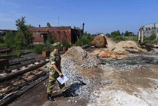 Russia Abandoned Chemical Plant