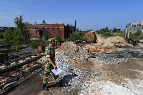 Russia Abandoned Chemical Plant