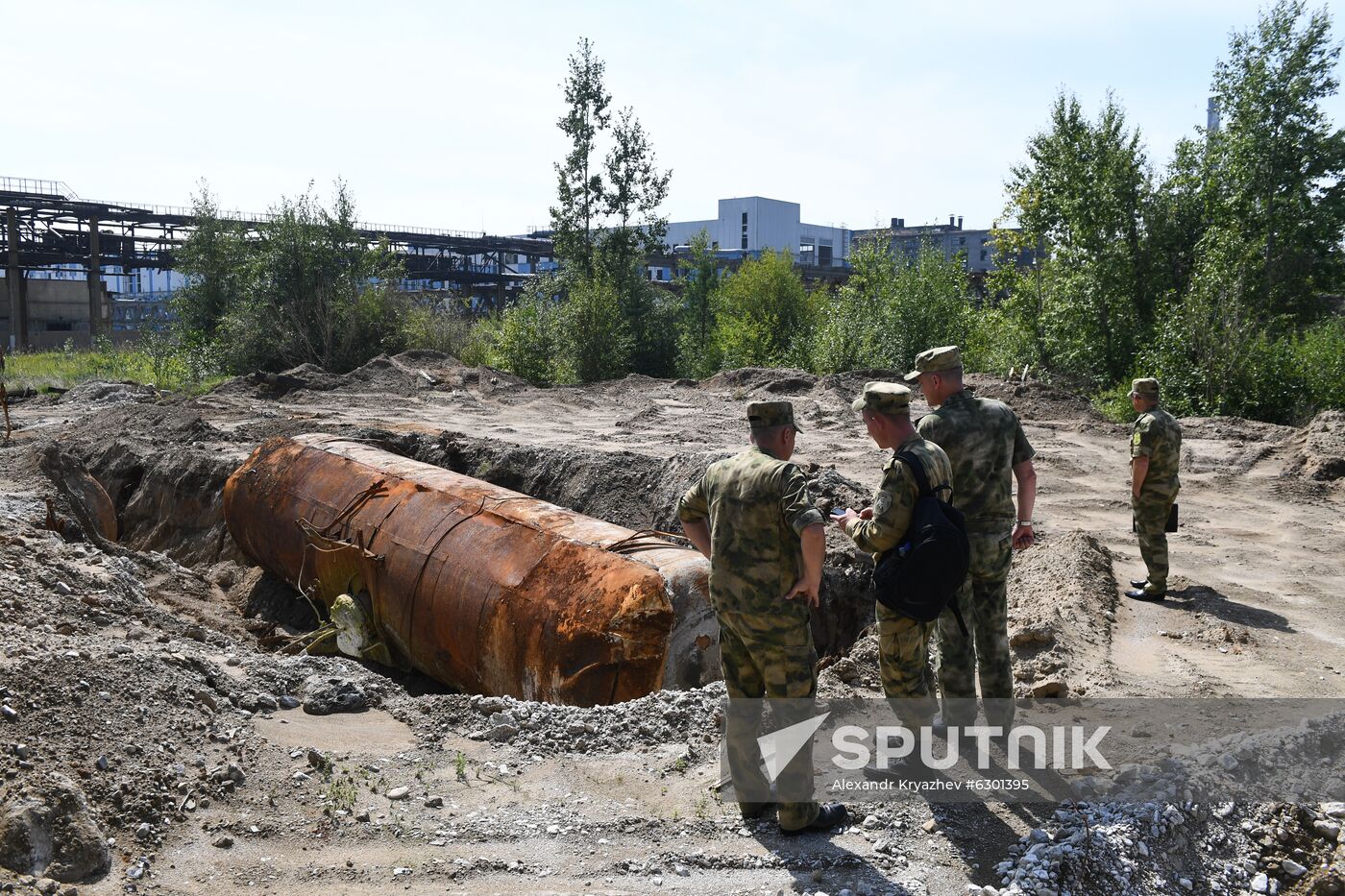 Russia Abandoned Chemical Plant