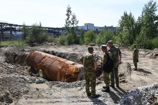 Russia Abandoned Chemical Plant