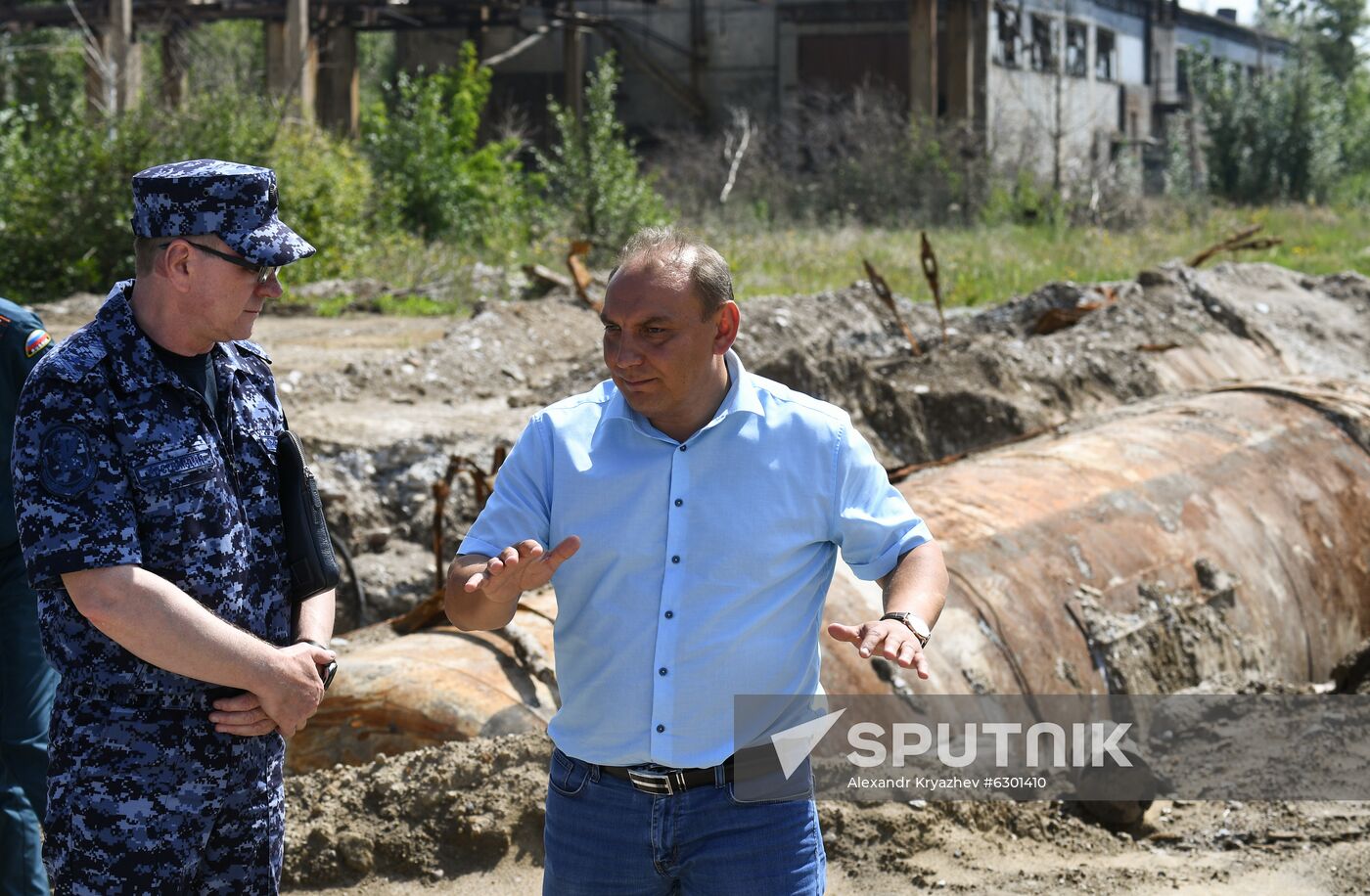 Russia Abandoned Chemical Plant