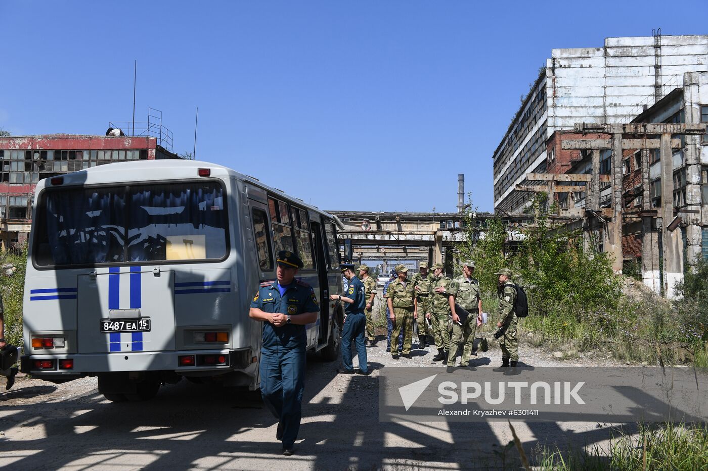 Russia Abandoned Chemical Plant