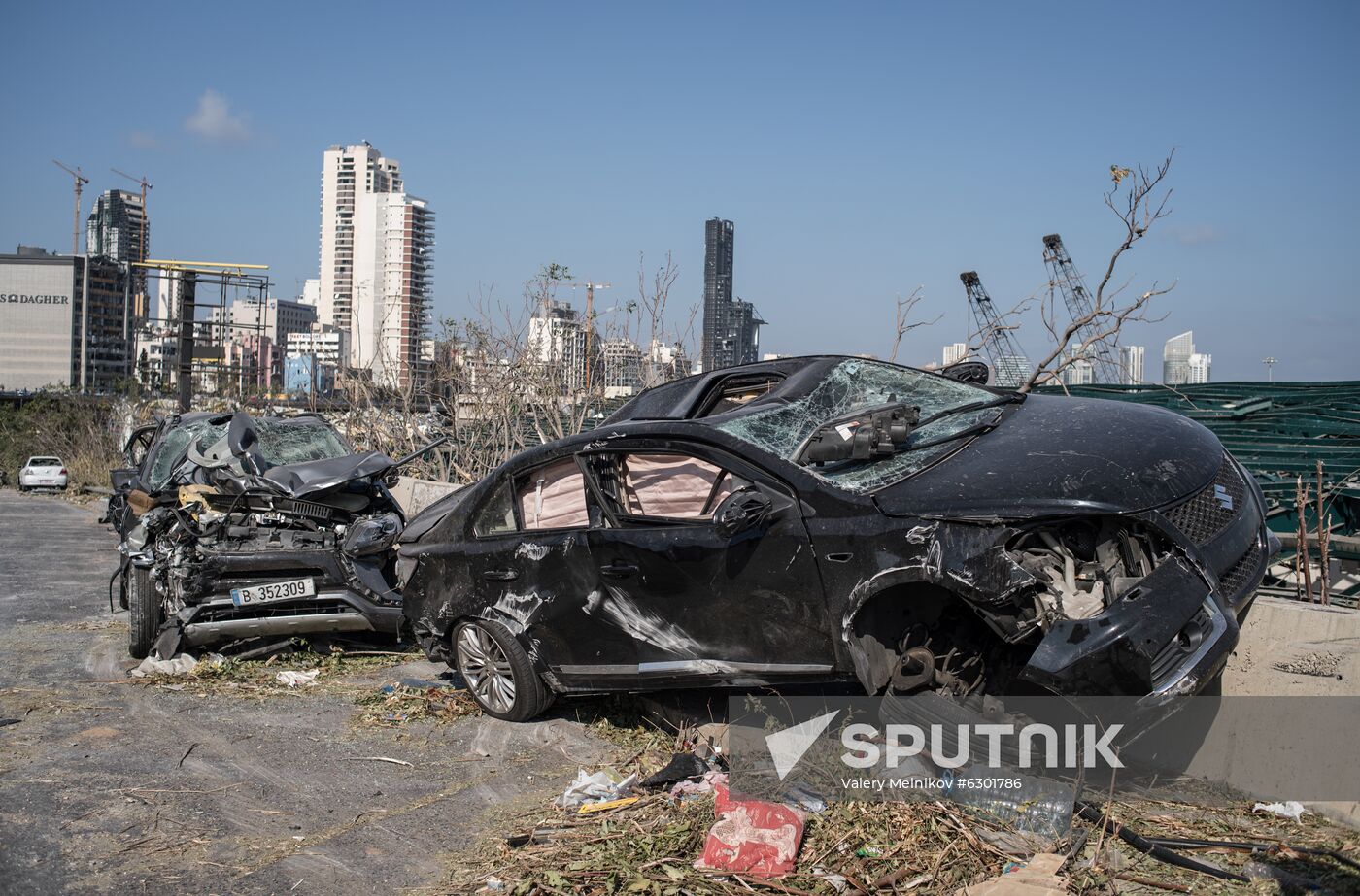 Lebanon Explosion Aftermath