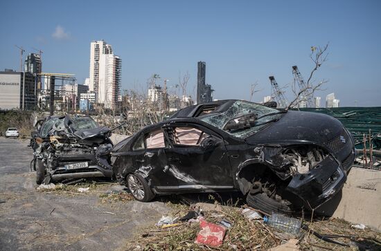 Lebanon Explosion Aftermath