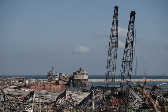 Lebanon Explosion Aftermath