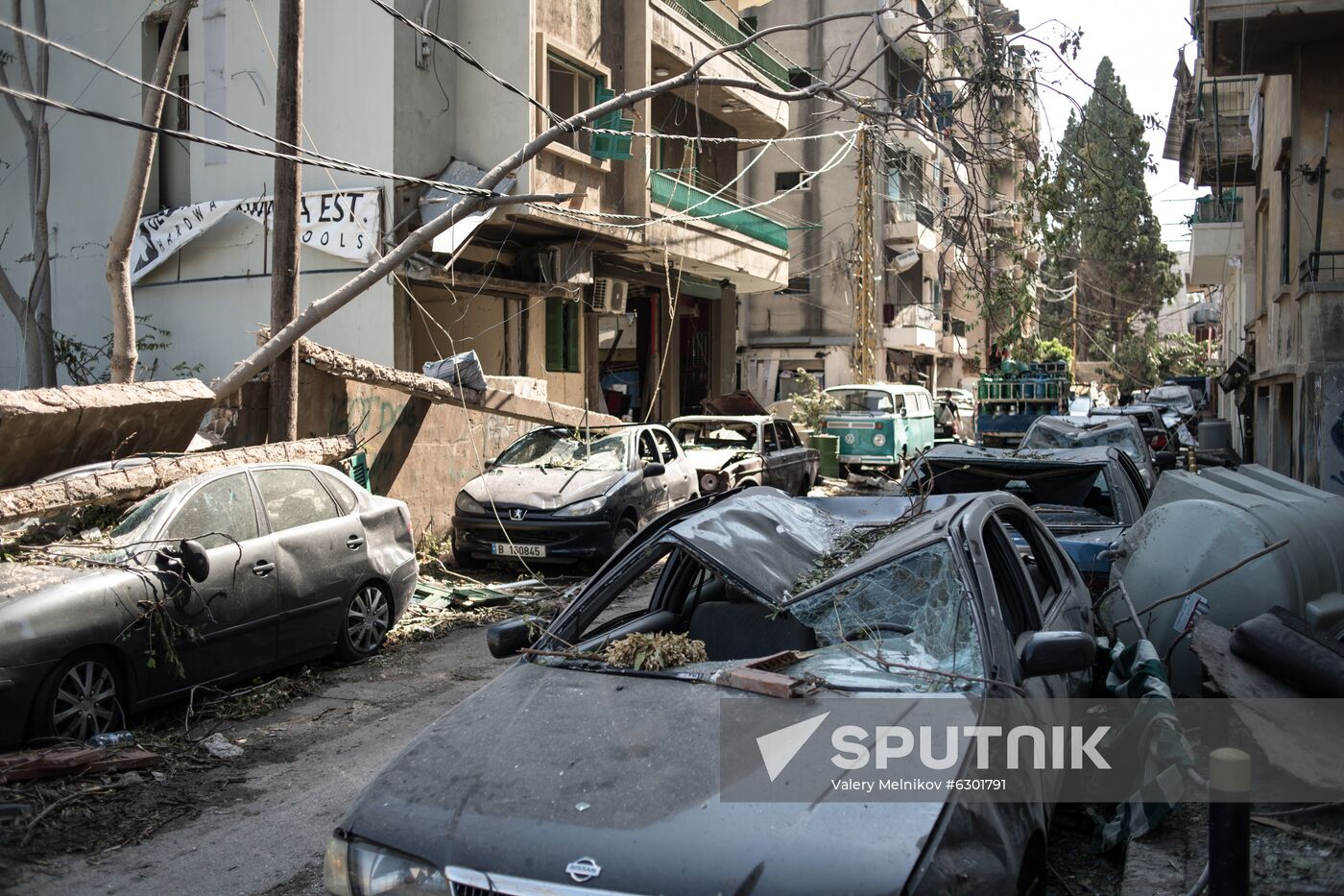 Lebanon Explosion Aftermath