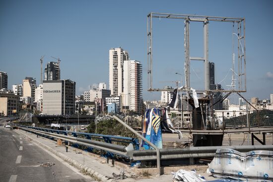 Lebanon Explosion Aftermath