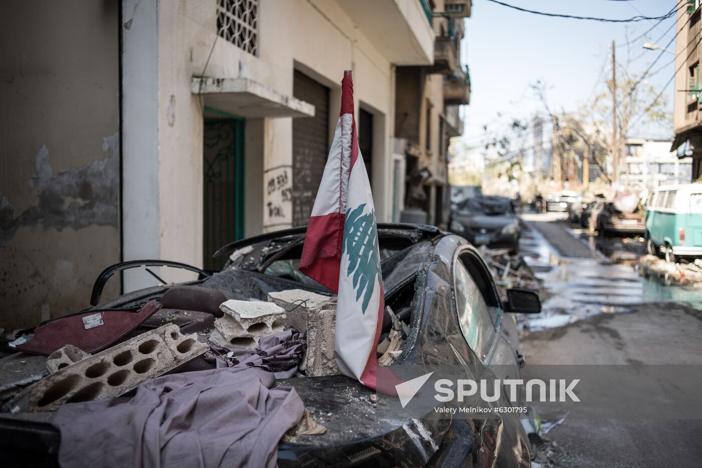 Lebanon Explosion Aftermath