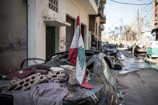Lebanon Explosion Aftermath