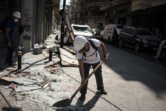 Lebanon Explosion Aftermath