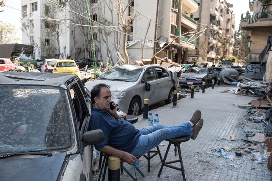 Lebanon Explosion Aftermath