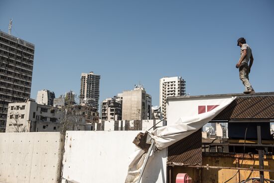Lebanon Explosion Aftermath