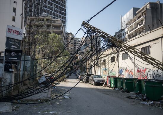 Lebanon Explosion Aftermath