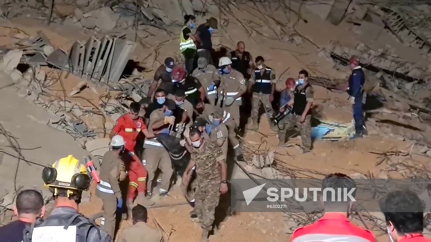 Lebanon Explosion Aftermath