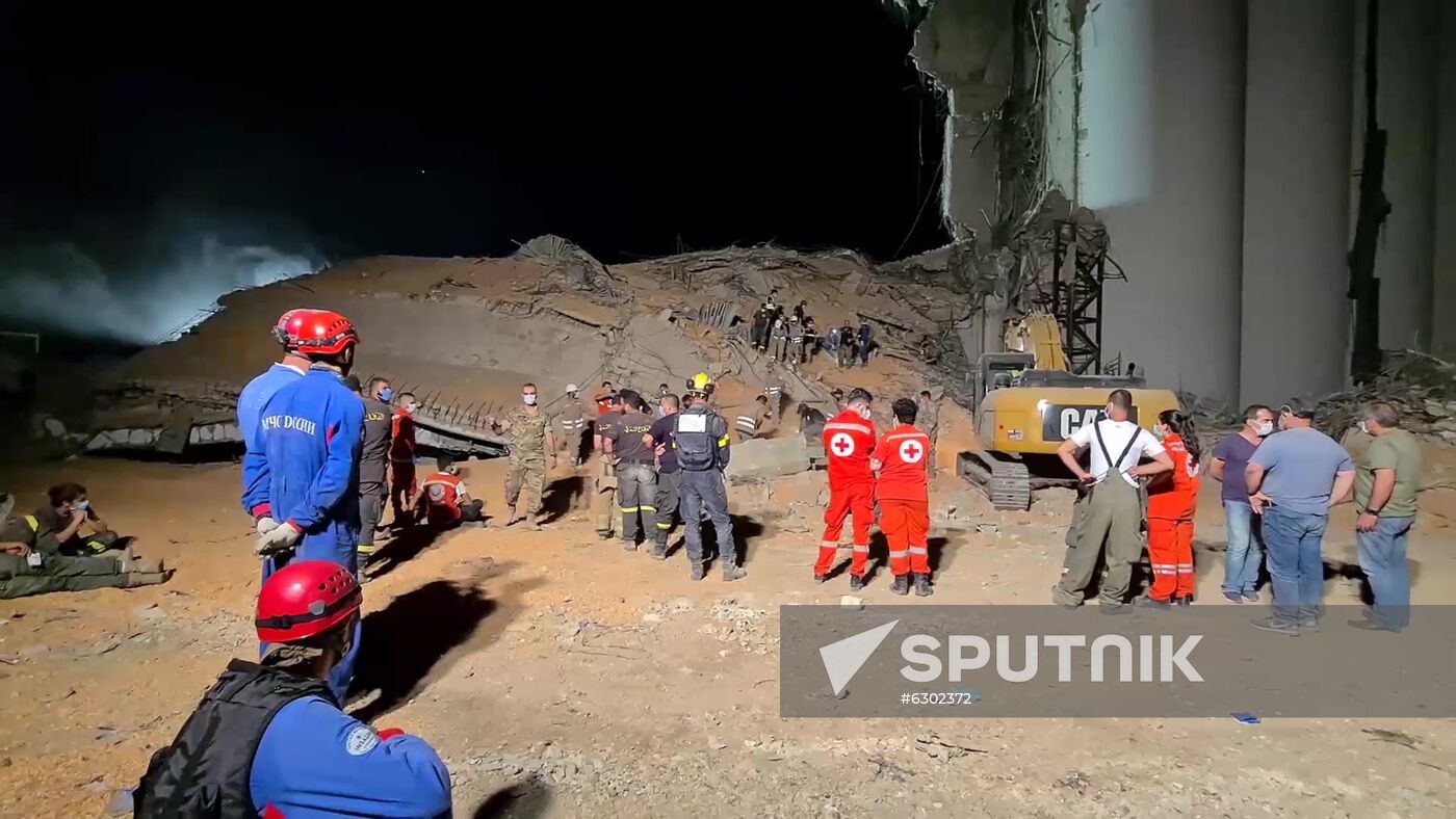 Lebanon Explosion Aftermath