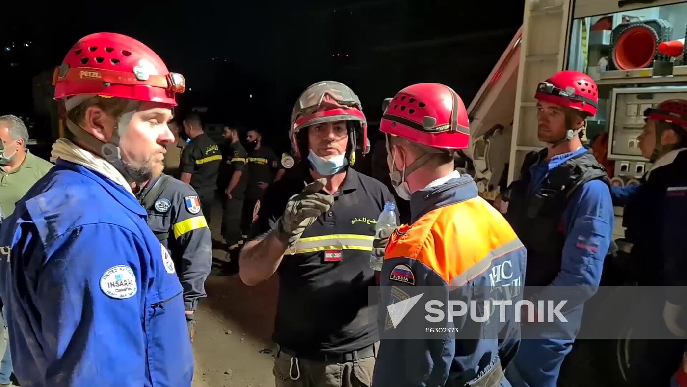 Lebanon Explosion Aftermath