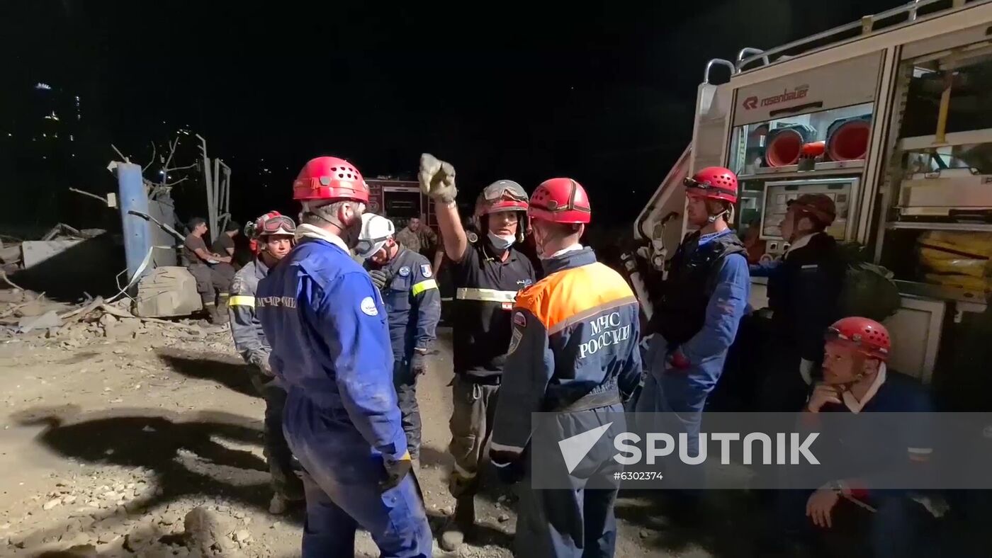 Lebanon Explosion Aftermath