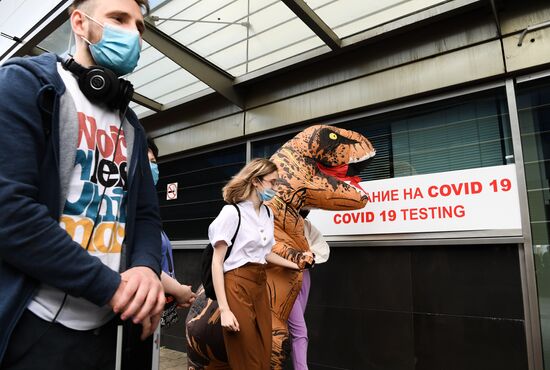Russia Coronavirus Testing