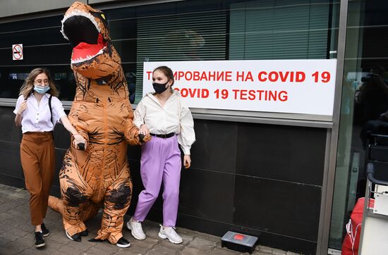 Russia Coronavirus Testing