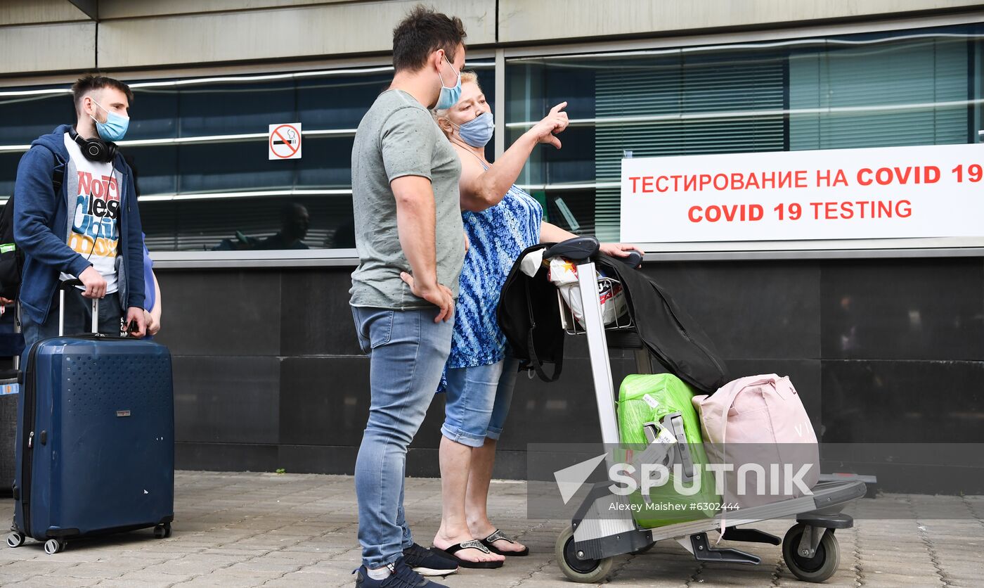 Russia Coronavirus Testing