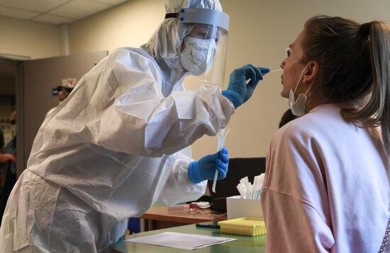 Russia Coronavirus Testing