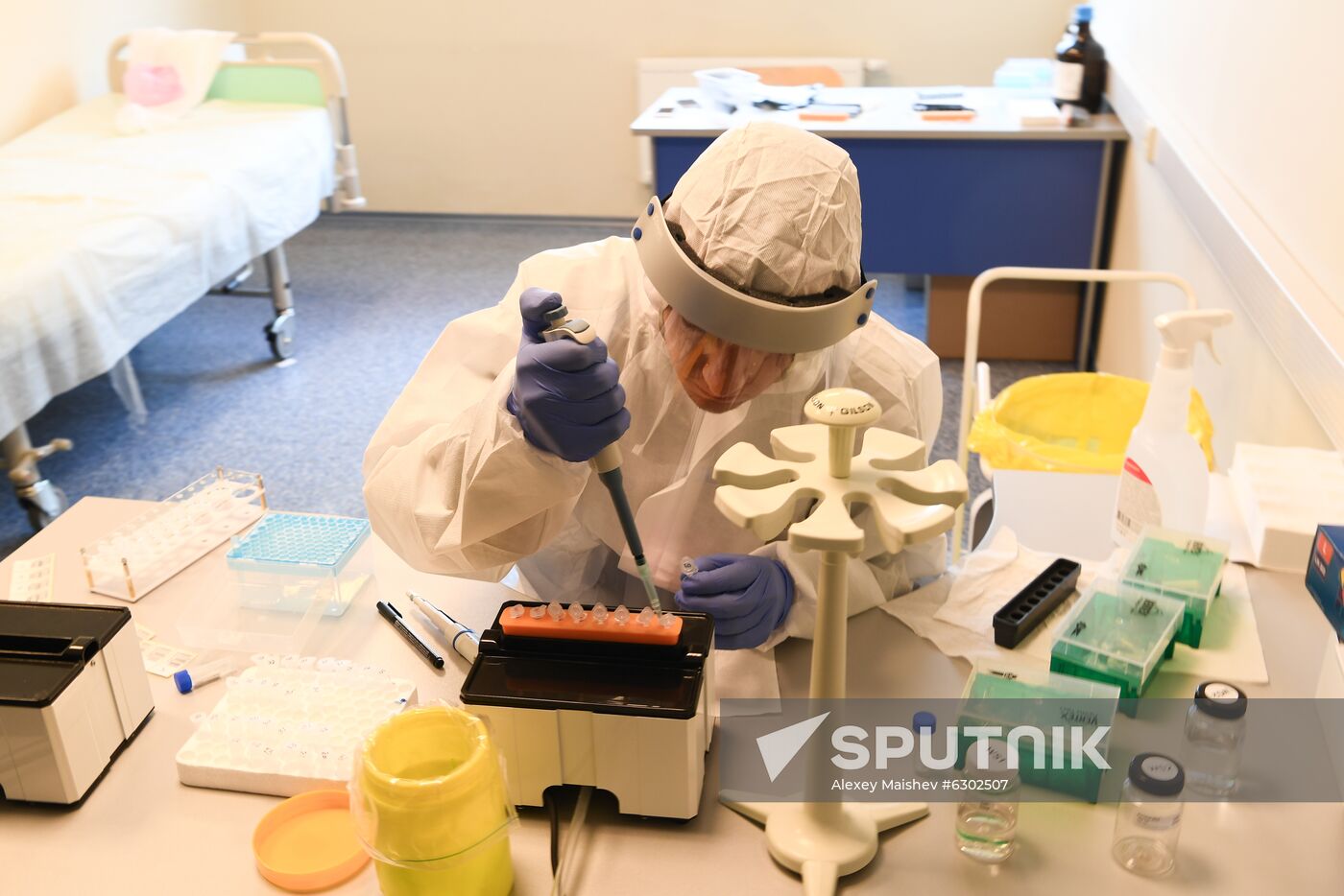 Russia Coronavirus Testing