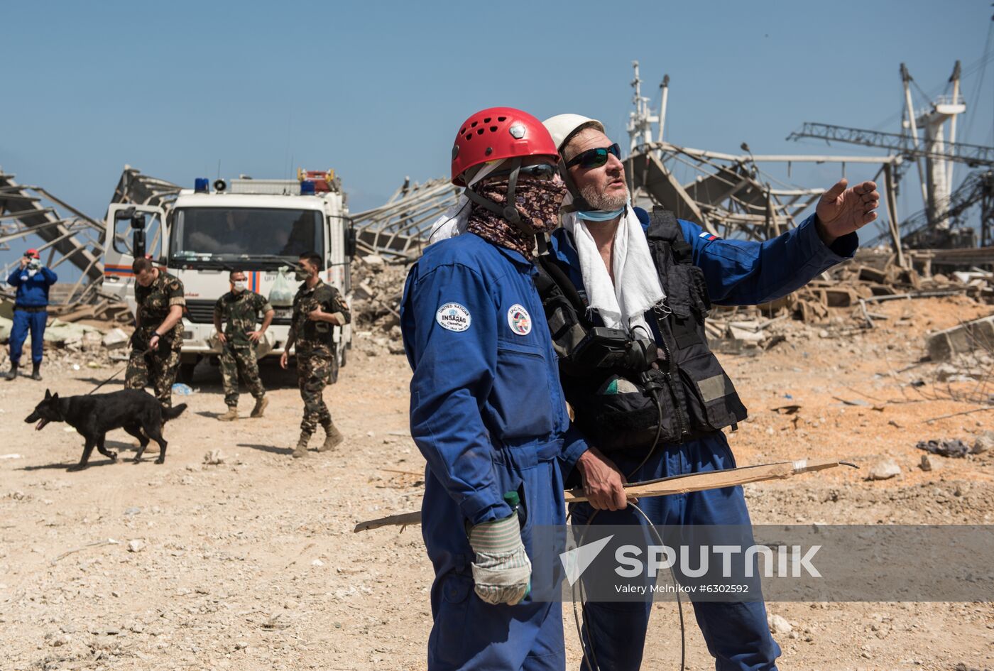 Lebanon Explosion Aftermath