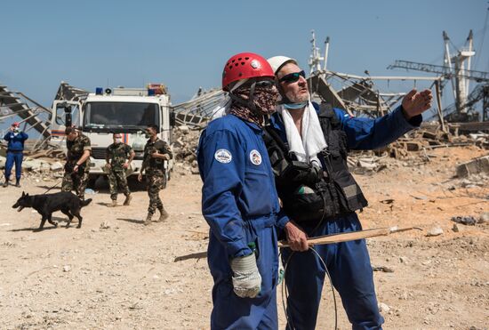 Lebanon Explosion Aftermath