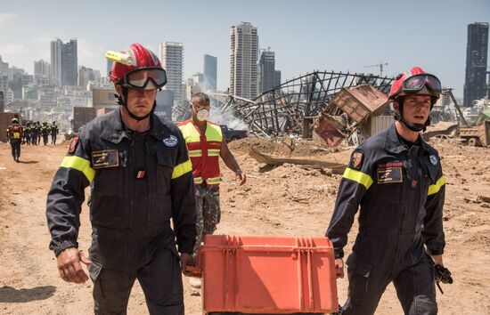Lebanon Explosion Aftermath