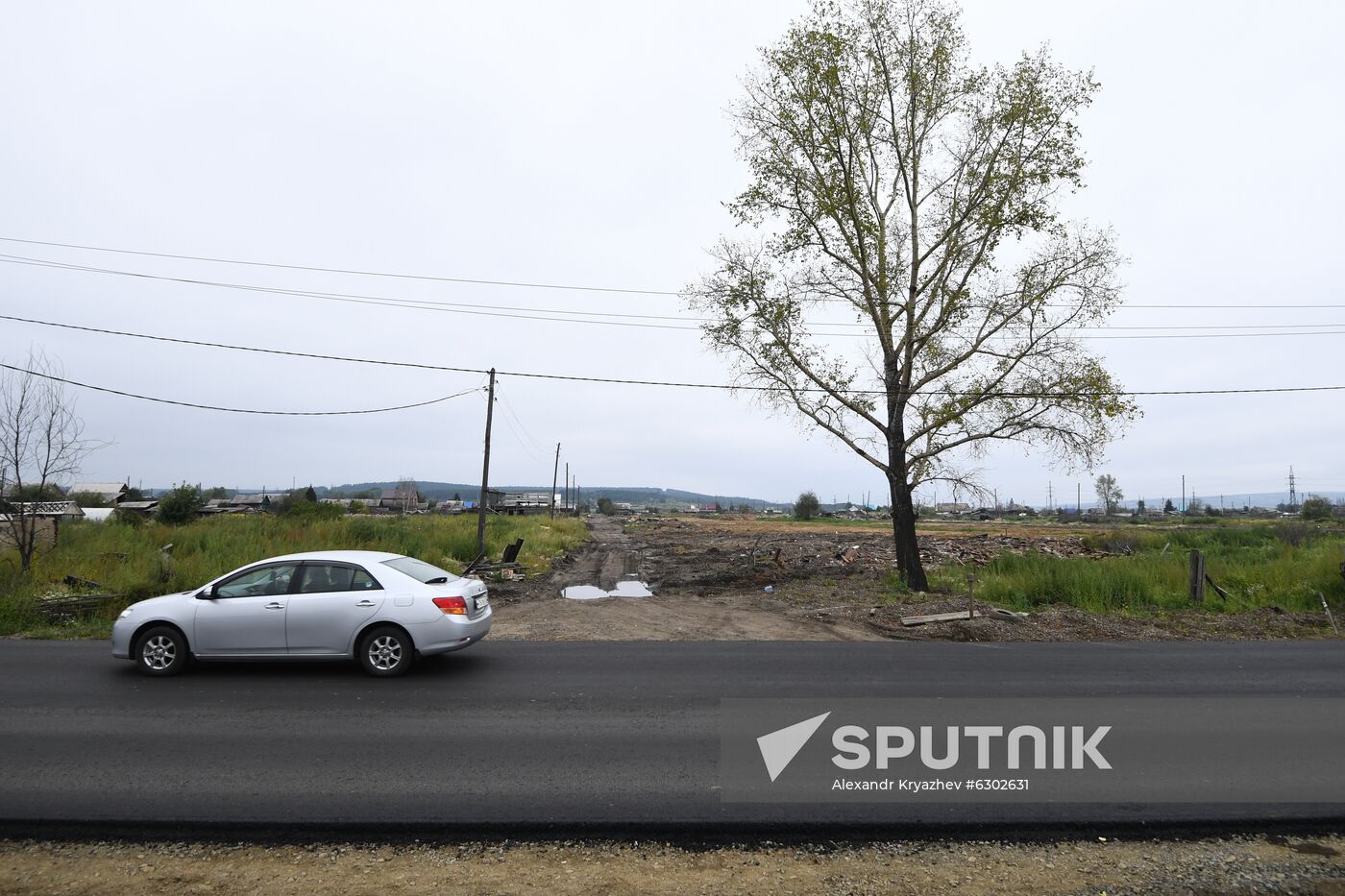Russia Siberia Floods Restoring