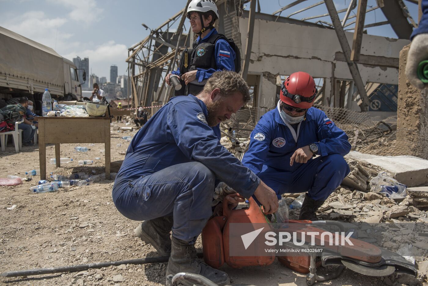 Lebanon Explosion Aftermath