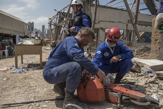 Lebanon Explosion Aftermath