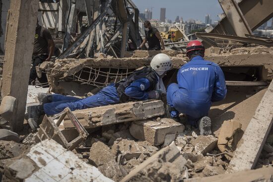 Lebanon Explosion Aftermath