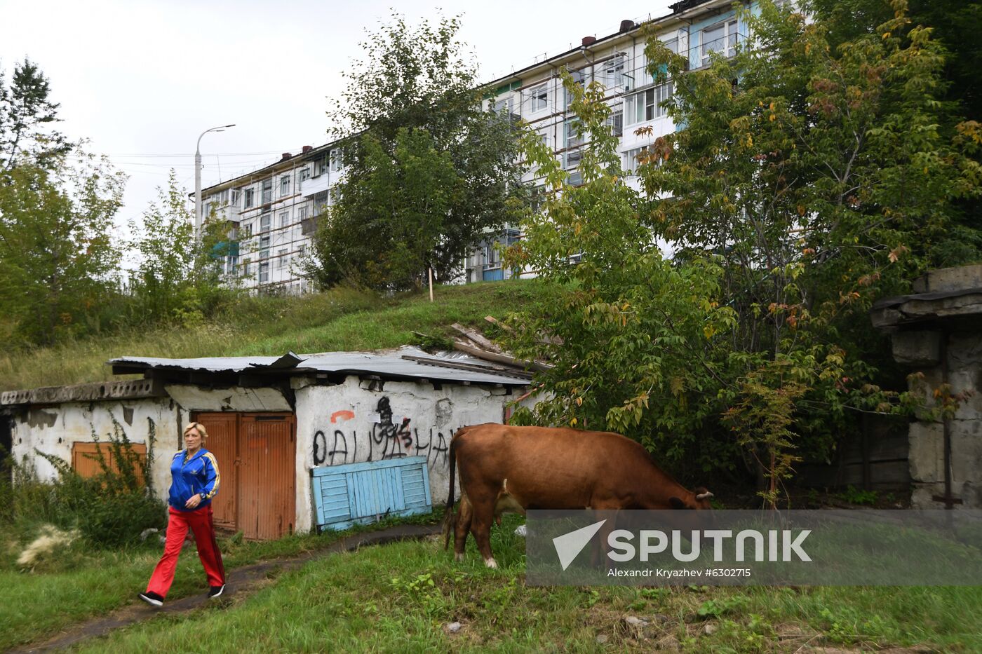 Russia Siberia Floods Restoring