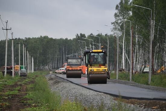 Russia Siberia Floods Restoring