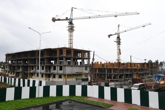 Russia Siberia Floods Restoring